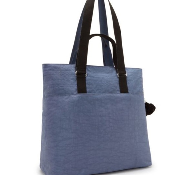 Kipling India 16” laptop top tote bag in blue  color Lover Totebag Rusta - Picture 7 of 14